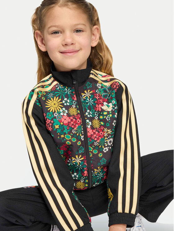 adidas adidas Tepláková súprava Liberty London KD5937 Čierna Regular Fit