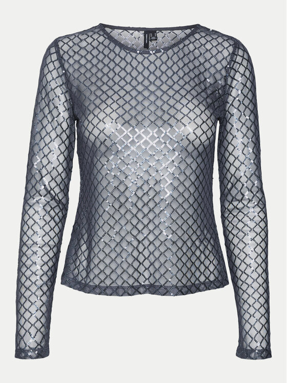Vero Moda Vero Moda Bluse Safina 10317016 Grau Regular Fit
