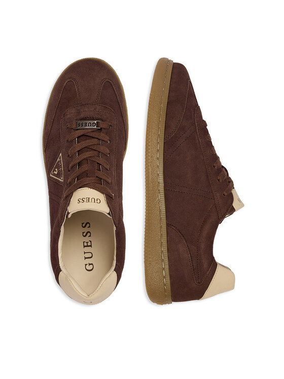 Guess Guess Sneakersy CEO-BI12-3210-02(CH) Brązowy
