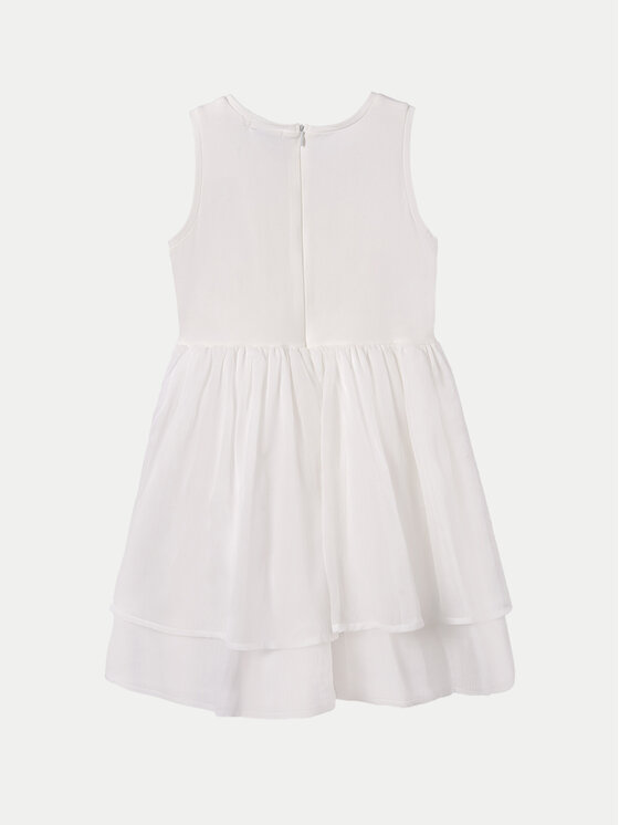 Mayoral Mayoral Rochie de zi 06968 Écru Regular Fit