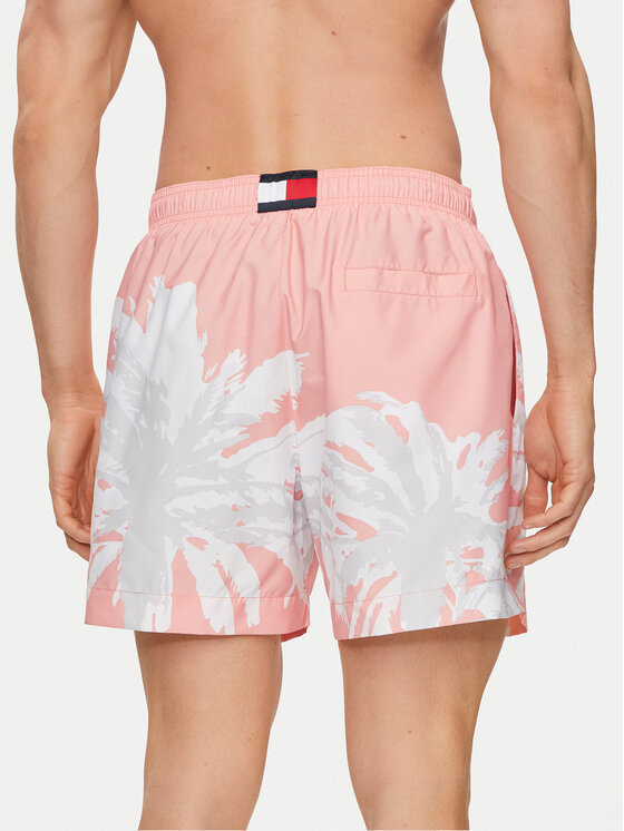 Tommy Hilfiger Tommy Hilfiger Plavecké šortky UM0UM03298 Ružová Regular Fit
