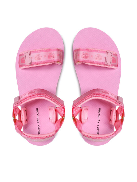 Chiara Ferragni Chiara Ferragni Sandále CF2960-012 Ružová