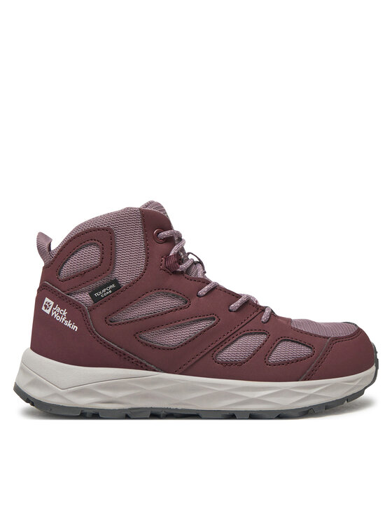 Jack Wolfskin Jack Wolfskin Bakancs Woodland 2 Texapore Mid K 4059831 Lila