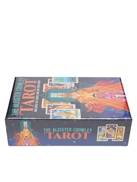 Arcturus Publishing Arcturus Publishing Sada kniha a tarotové karty The Aleister Crowley Tarot Book & Card Deck 9781398820432 Farebná