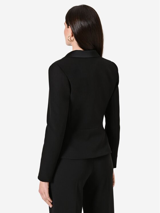 Rinascimento Rinascimento Giacca da abito giacca corta donna Nero Regular Fit