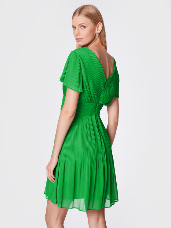 DKNY DKNY Rochie de zi DD2EI909 Verde Regular Fit