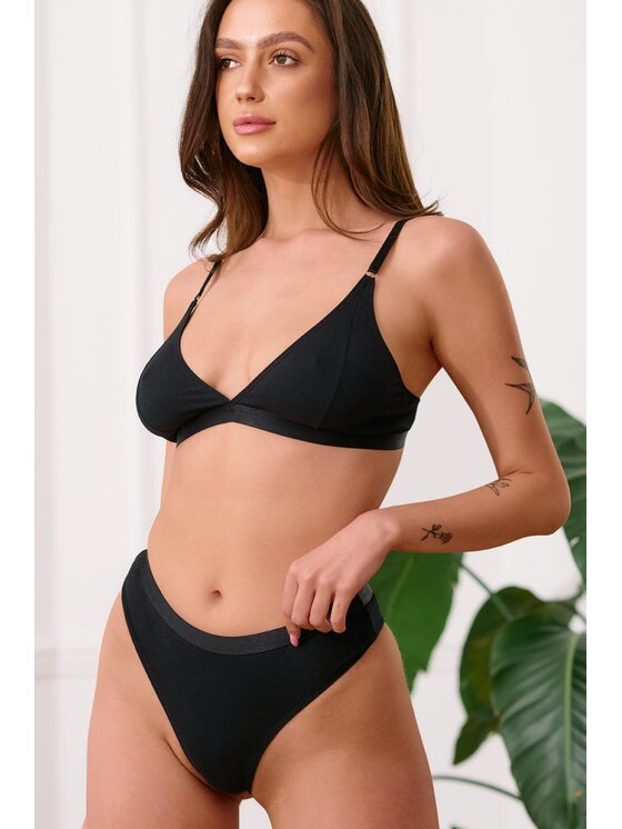 Love and Hate Love and Hate Reggiseno con ferretto Jill Nero