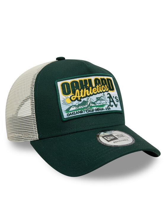 New Era New Era Cappellino Mlb Patch Trucker Oakland Athletics 60595258 Verde
