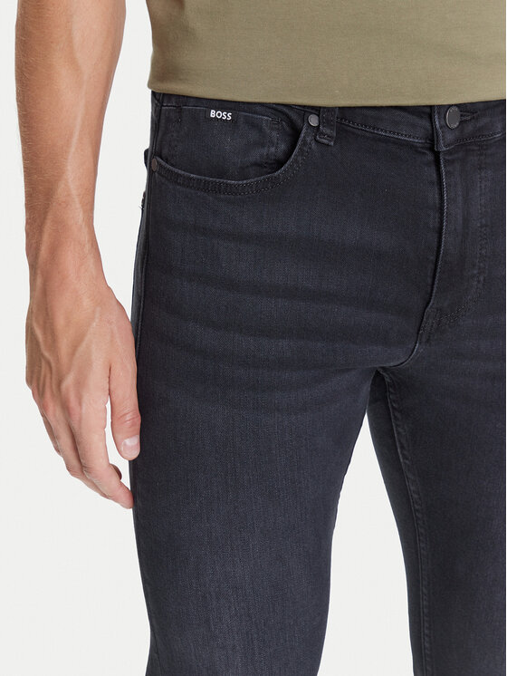 BOSS BOSS Jeans hlače P-Delaware 50546919 Črna Slim Fit