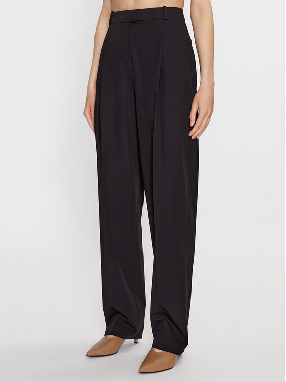 HUGO Hugo Pantaloni di tessuto 50494490 Nero Regular Fit