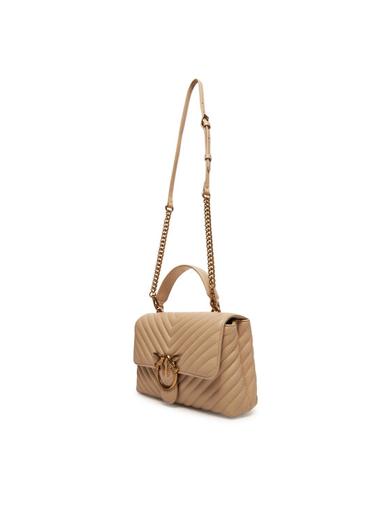 PINKO PINKO Geantă Love Lady Puff Classic Cl PE 25 PLTT 100043 A0GK Bej