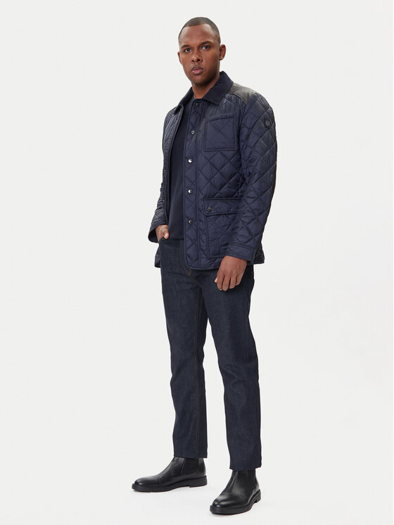 Milestone Milestone Преходно яке MSSantos 530400 60655 Тъмносин Regular Fit