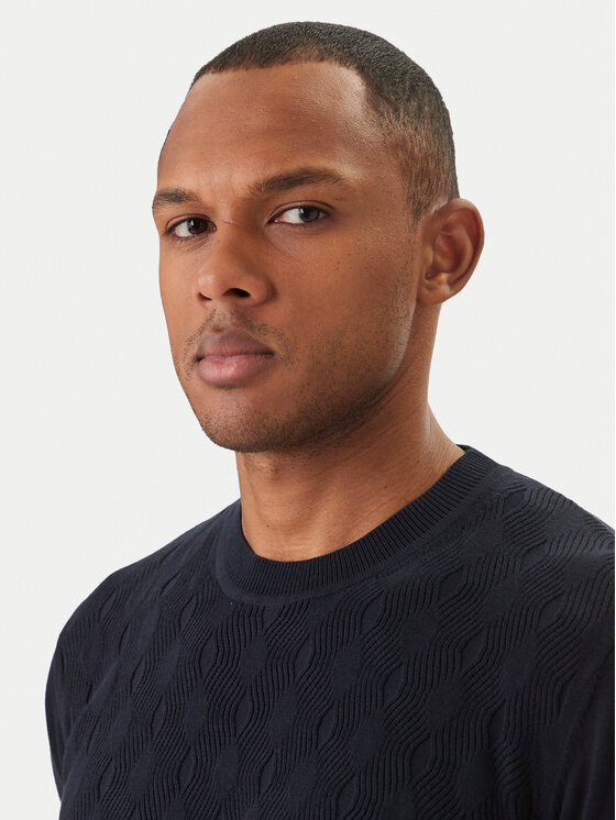 KARL LAGERFELD KARL LAGERFELD T-krekls 655006 562301 Tumši zils Slim Fit