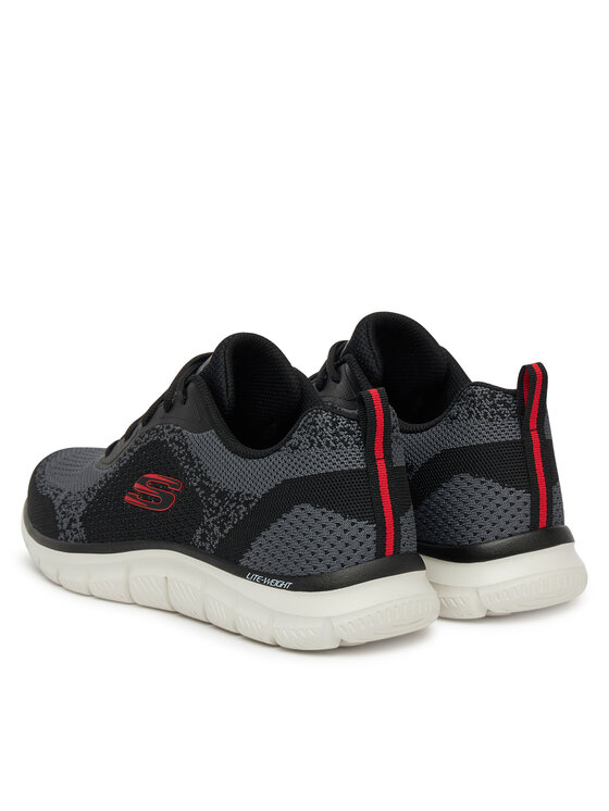 Skechers Skechers Sneakersy Track-Glendor 232699/BKRD Černá