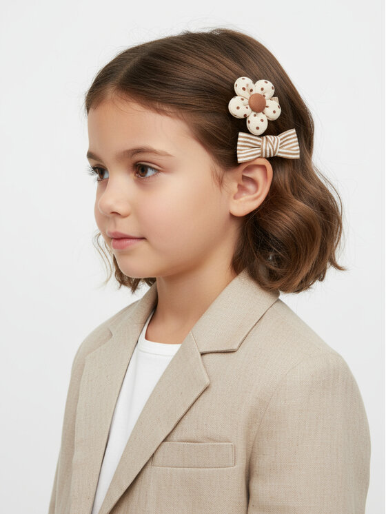 DeeZee DeeZee Set 8 sponk za lase CEO-ACCCS-DEEZEE-02 Rjava