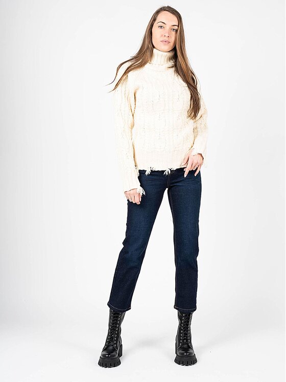 Silvian Heach Silvian Heach Jeansy PGA22223JE Tmavomodrá Slim Fit