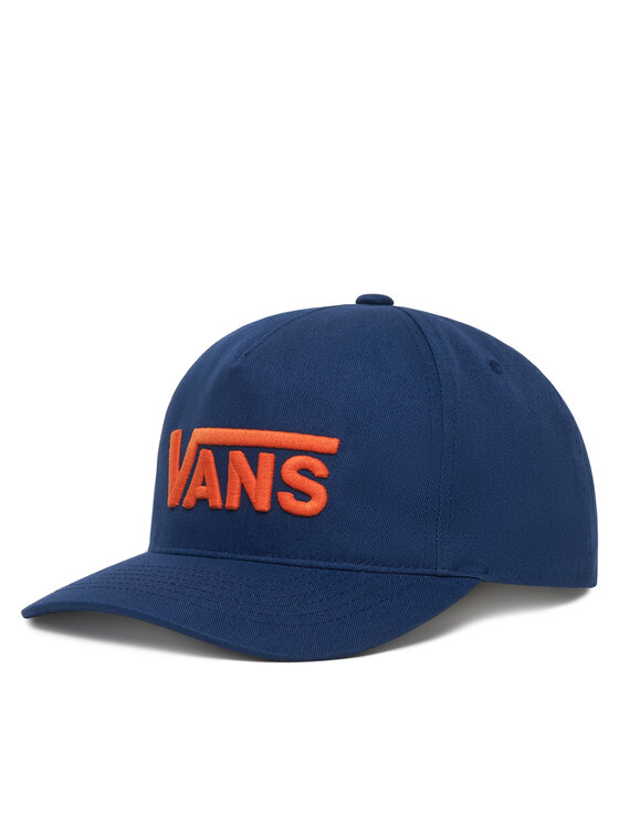 Vans Vans Cap Drop V Logo Snapback VN000QAH Dunkelblau
