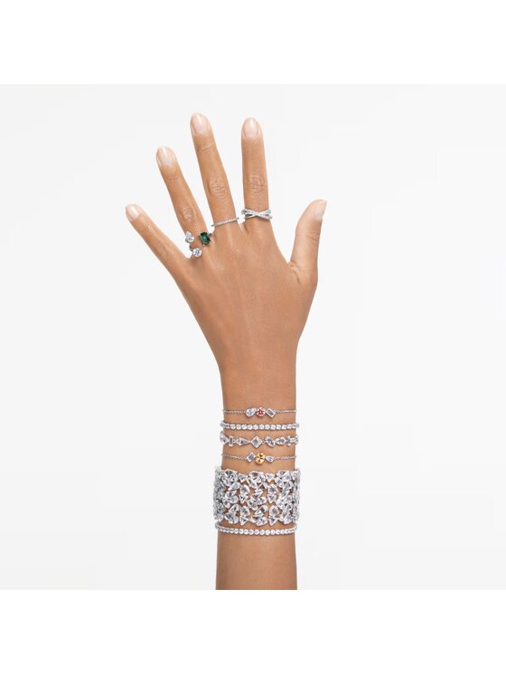 Swarovski Swarovski Pierścionek Matrix Vittore 5705604 Srebrny