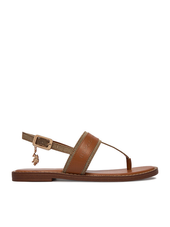 U.S. Polo Assn. Sandały EO-CASSIE001W/6TY1 Brązowy