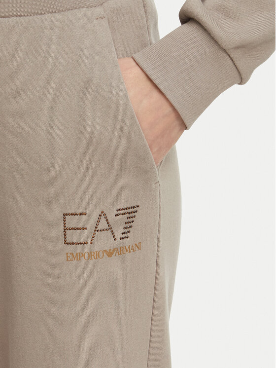 EA7 Emporio Armani EA7 Emporio Armani Pantaloni da tuta 7W000538 AF15831 U6100 Beige Regular Fit
