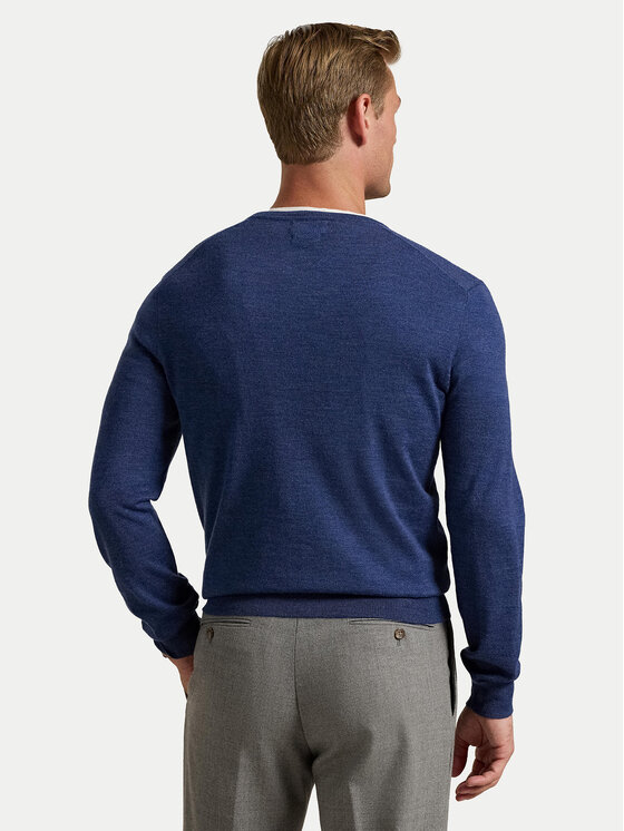 Polo Ralph Lauren Polo Ralph Lauren Sweater 710946142006 Sötétkék Slim Fit