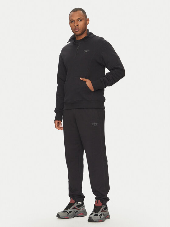 Reebok Reebok Pulóver 100214081 Fekete Regular Fit