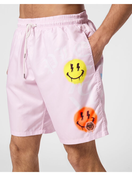 PHILIPP PLEIN PHILIPP PLEIN Kąpielówki 9303 Różowy