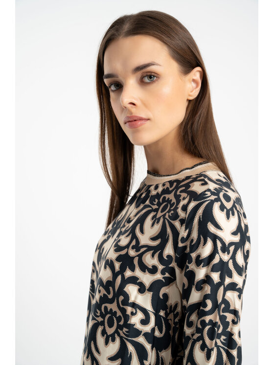 CLICK CLICK Halenka 10-6922 Černá Regular Fit