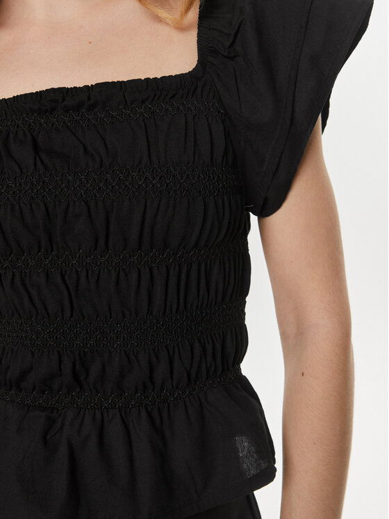 Brave Soul Brave Soul Μπλουζάκι LWT-624CERYS Μαύρο Straight Fit