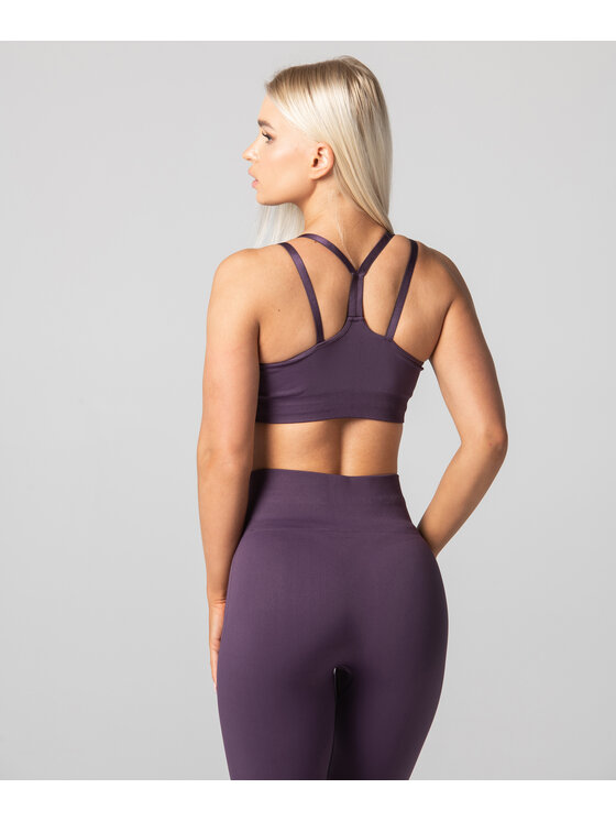 Carpatree Carpatree Biustonosz sportowy Arcade Bra Fioletowy