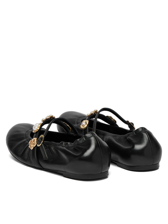 Stuart Weitzman Stuart Weitzman Balerinos Socharming Mary Jane SN124 Juoda