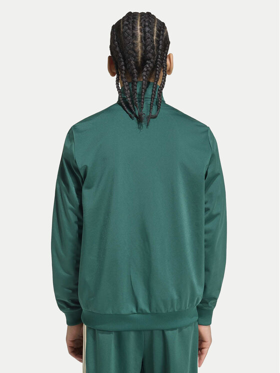 adidas adidas Bluza Firebird Loose Track HZ6645 Zielony Regular Fit