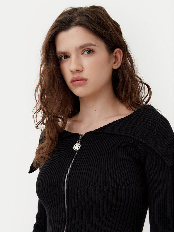 HUGO HUGO Kardigāns 50532257 Melns Regular Fit