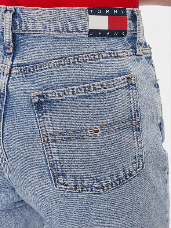 Tommy Jeans Tommy Jeans Traperice Izzie Hgh Sl Ank Cg4114 DW0DW17453 Plava Slim Fit