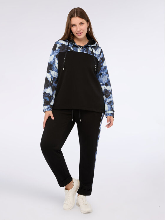 Fiorella Rubino Fiorella Rubino Felpa G854L008673N0Z3 Nero Regular Fit