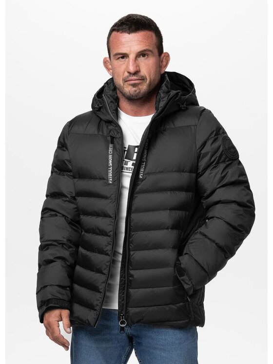 PITBULL PITBULL Kurtka przejściowa CRESTLINE Czarny Regular Fit