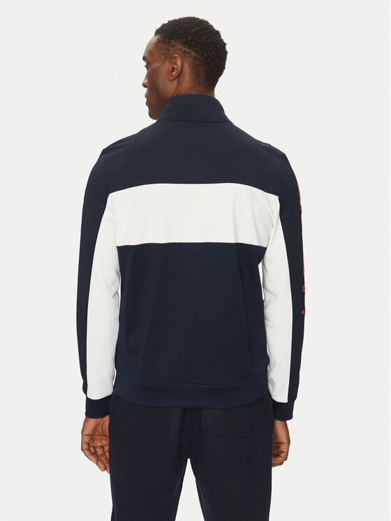 Lacoste Lacoste Tehnička majica dugih rukava SH8942 Tamnoplava Regular Fit