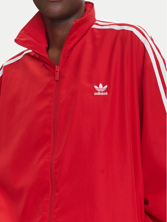 adidas adidas Majica dugih rukava Adilenium Season 3 JD3393 Crvena Oversize