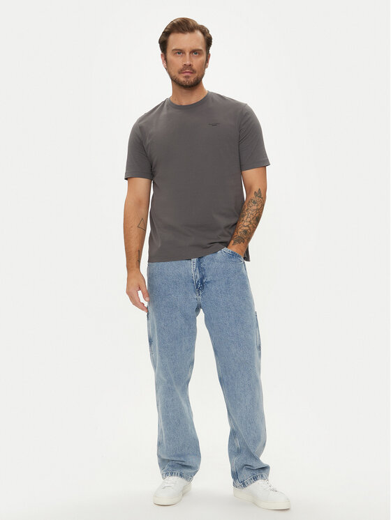 Marc O'Polo Denim Marc O'Polo Denim Marškinėliai B61 2021 51060 Pilka