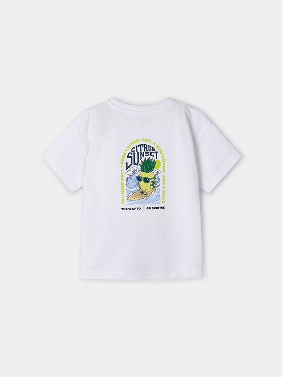 Mayoral Mayoral T-krekls 3023 Balts Regular Fit