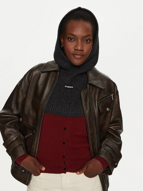 PINKO Cagulă Balaclava 104327 A27B Gri