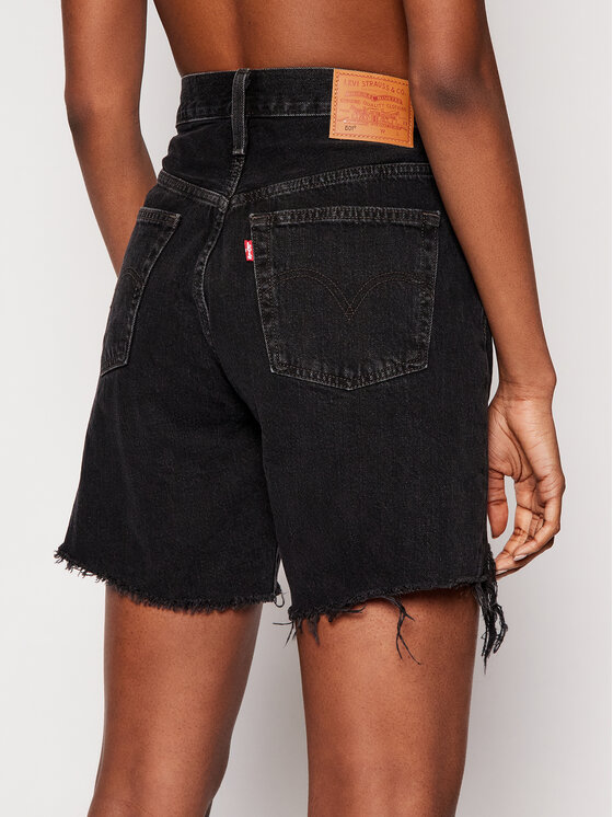 Levi's® Levi's® Farmer rövidnadrág 501™ 85833-0016 Fekete Regular Fit