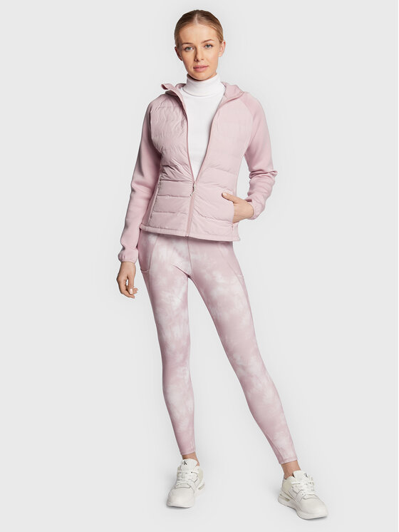 Wrangler Wrangler Bluza Athletic WA4JY3X24 112324387 Różowy Regular Fit
