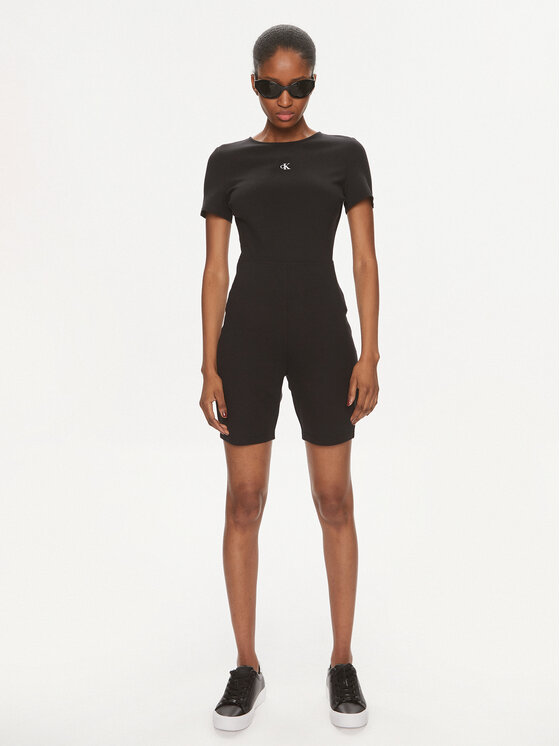 Calvin Klein Jeans Calvin Klein Jeans Kezeslábas Archival J20J223172 Fekete Slim Fit