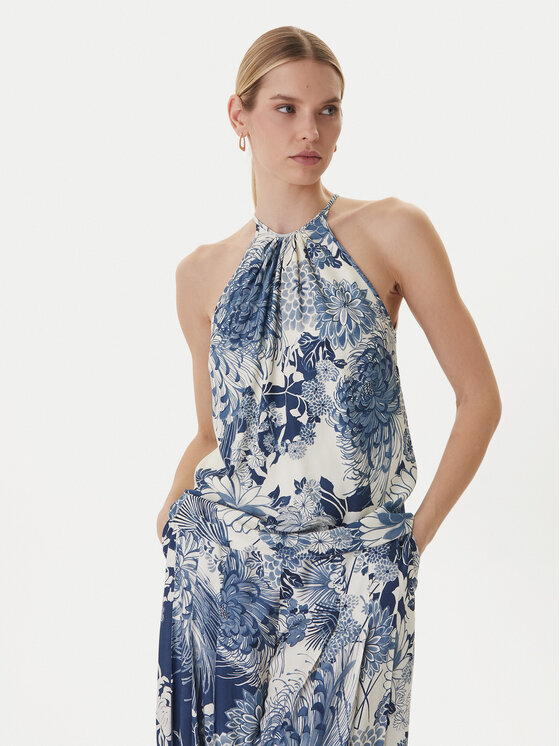 Guess Guess Top W6GHA2 W2463 Blu Regular Fit