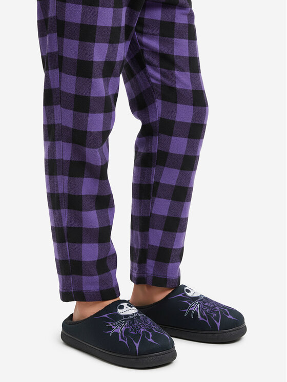 NIGHTMARE BEFORE CHRISTMAS Papuci de casă CEO-AW25-324DNBC Negru