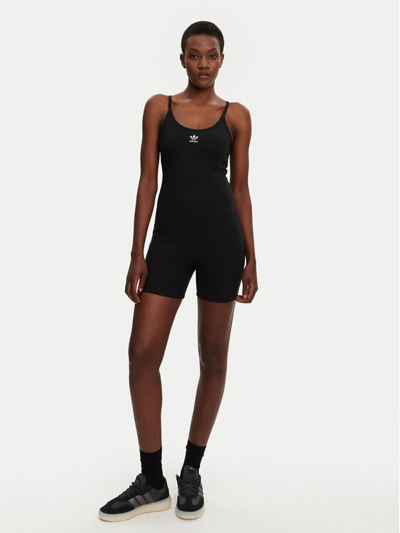 adidas adidas Kombinezon Essentials JC6212 Czarny Slim Fit