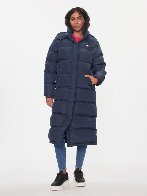 Tommy Jeans Giubbotto piumino Alaska DW0DW14287 Blu scuro Regular Fit, taglia : XL