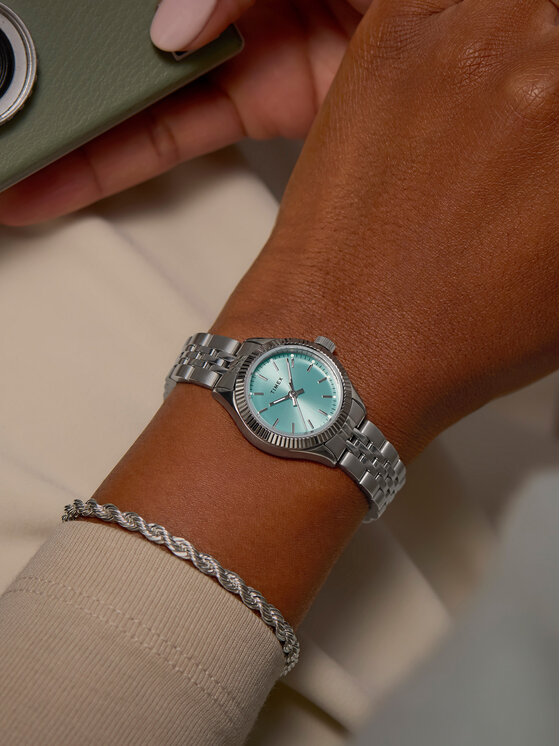 Timex Timex Ρολόι TW2W90700 Ασημί
