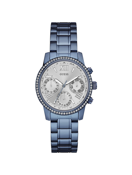 Guess Guess Hodinky W0623L4 Modrá